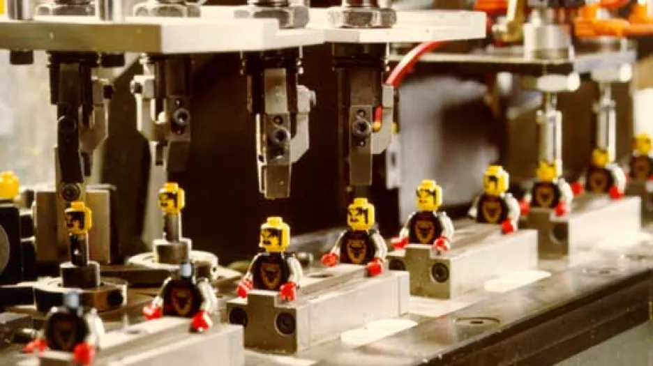 Továrna firmy Lego