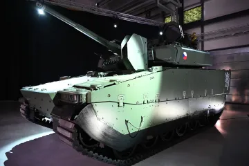 Výroba obrněnců CV90 teď probíhá ve Švédsku, ale přesune se do Česka