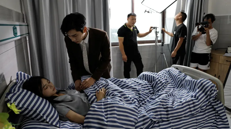 Natáčení čínského mikrodramatu