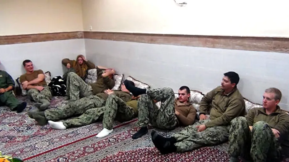 Američtí námořníci, které zadržoval Írán