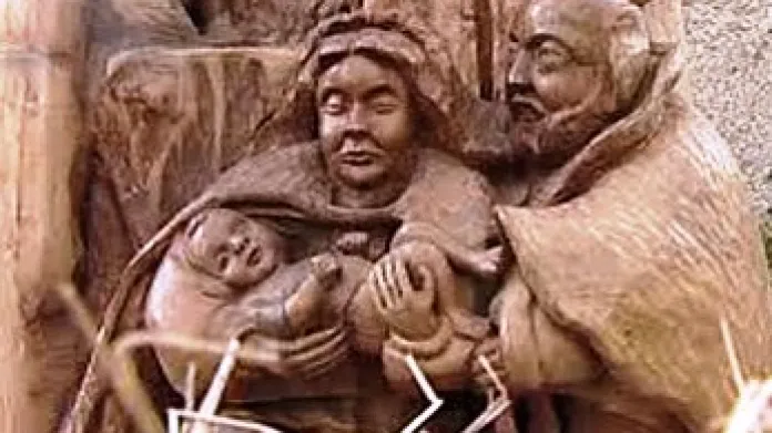 Josef a Marie s Ježíškem