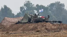 Izraelská armáda na jižní hranici s Pásmem Gazy