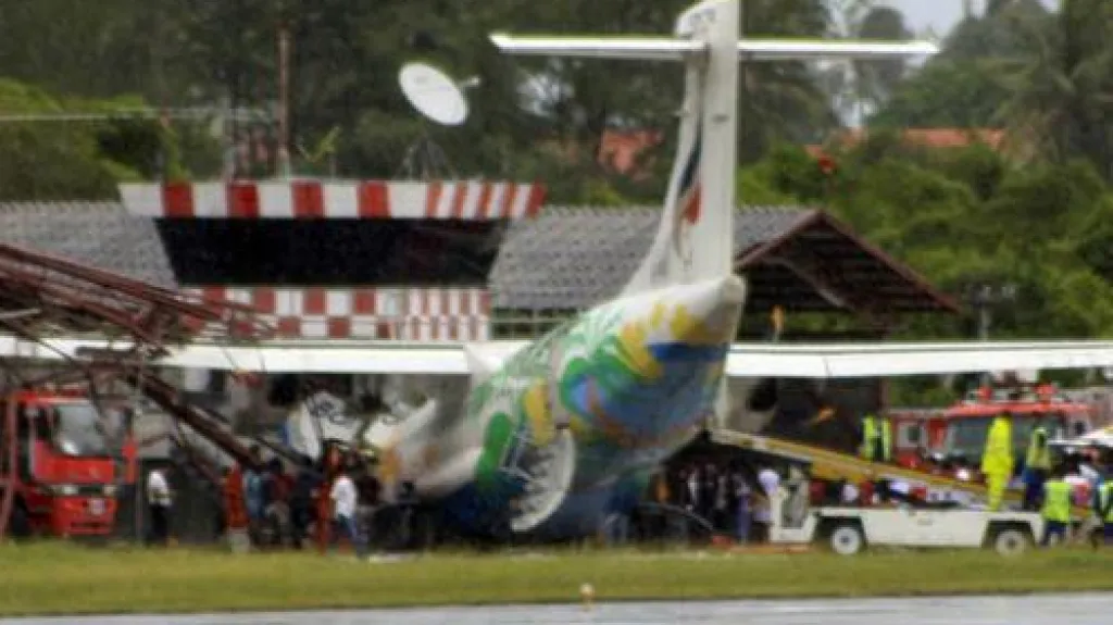 Nehoda letadla v Thajsku