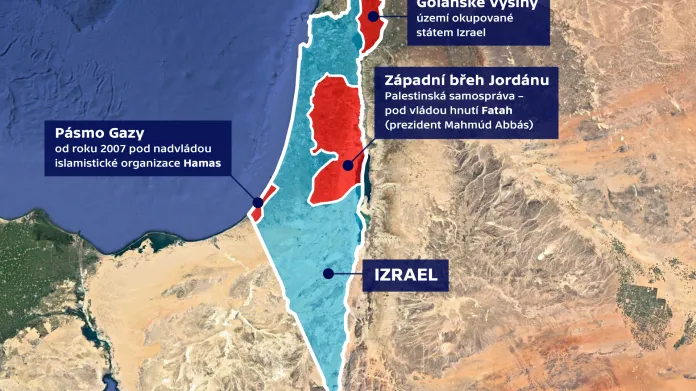Stát Izrael a Palestinská území