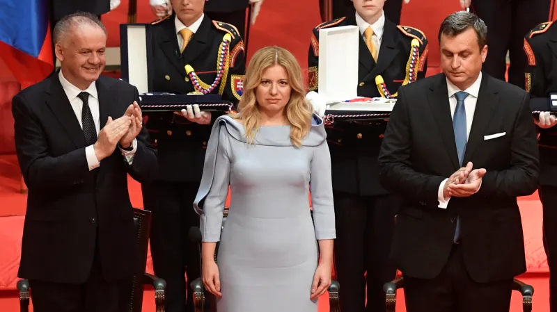 Inaugurace slovenské prezidentky Zuzany Čaputové