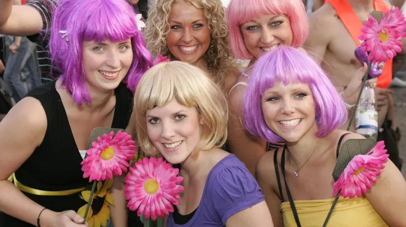 Účastnice Love Parade