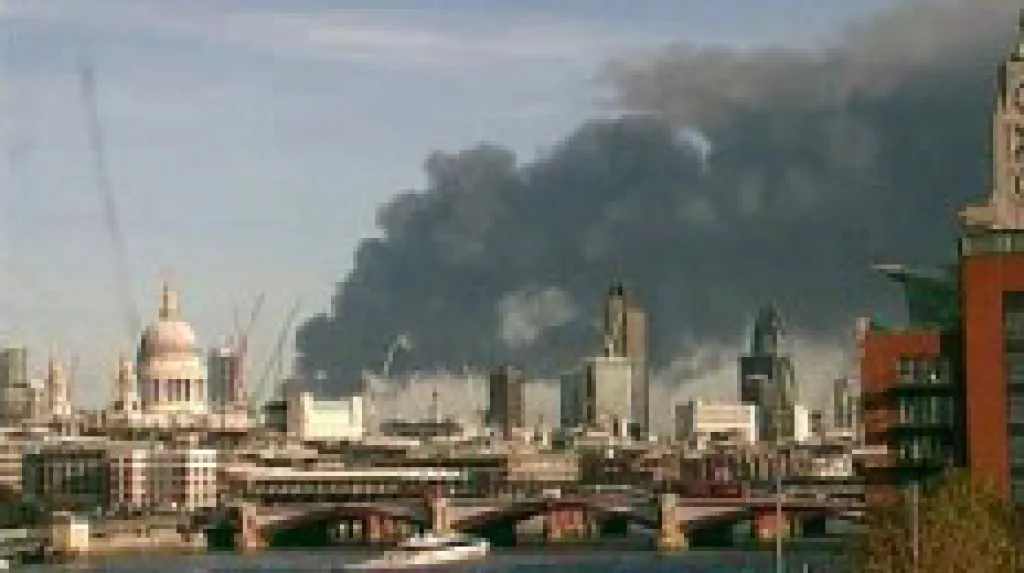 Požár v Londýně