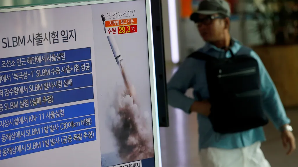 Jihokorejské zpravodajství o testech v KLDR