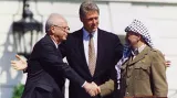 Podpis dohody o Blízkém východě v roce 1993
