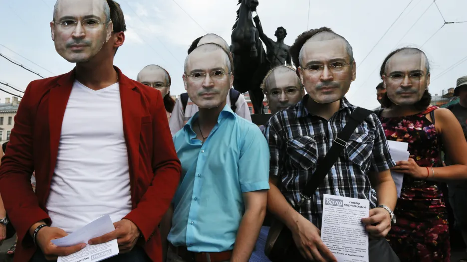 Akce na podporu Chodorkovského