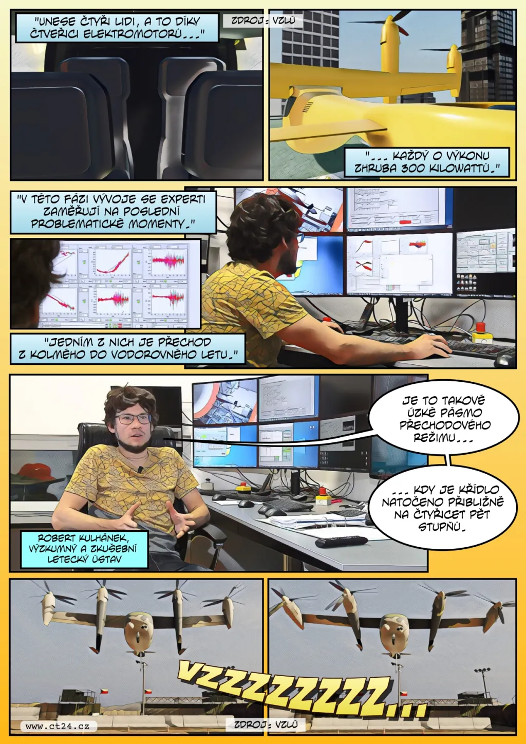 Čeští vědci vyvijejí nový dron