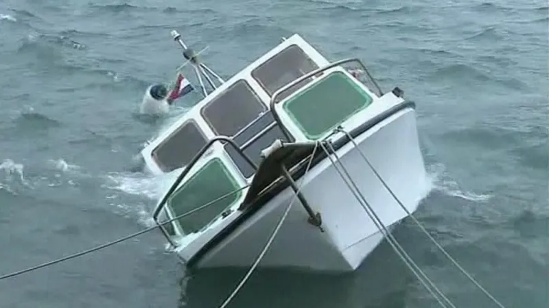 Vichřice v Dubrovníku