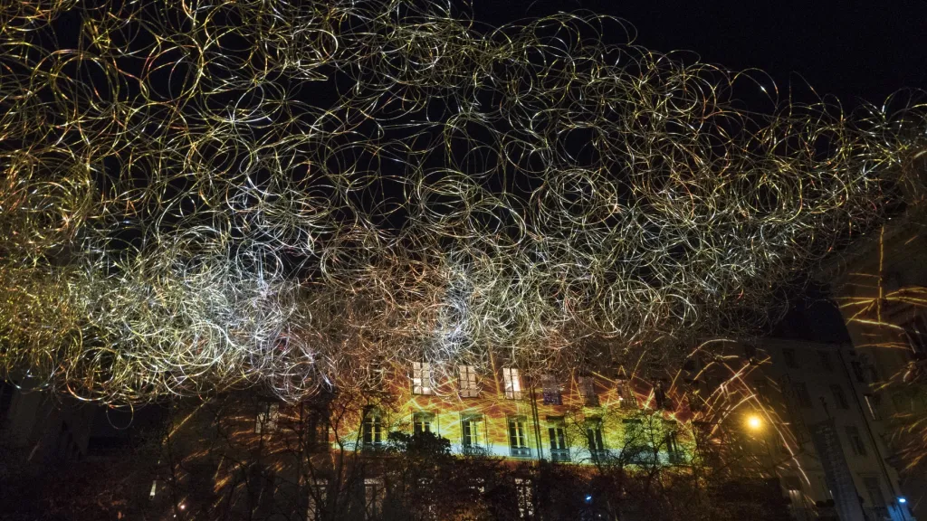 Festival světel ve francouzském Lyonu