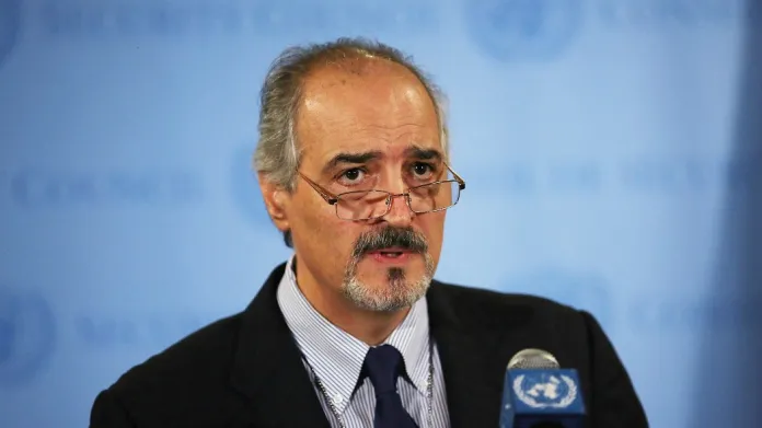 Syrský velvyslanec v OSN Bashar Jaafari