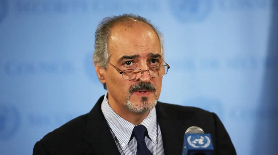 Syrský velvyslanec v OSN Bashar Jaafari