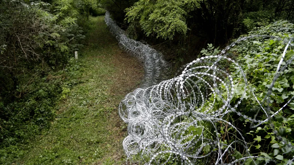 Plot na maďarsko-chorvatské hranici