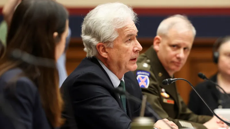 Ředitel CIA William Burns