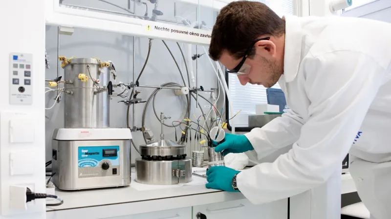 Vývoj léků v továrně firmy Zentiva