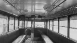 Interiér prvorepublikového autobusu Praga TO II
