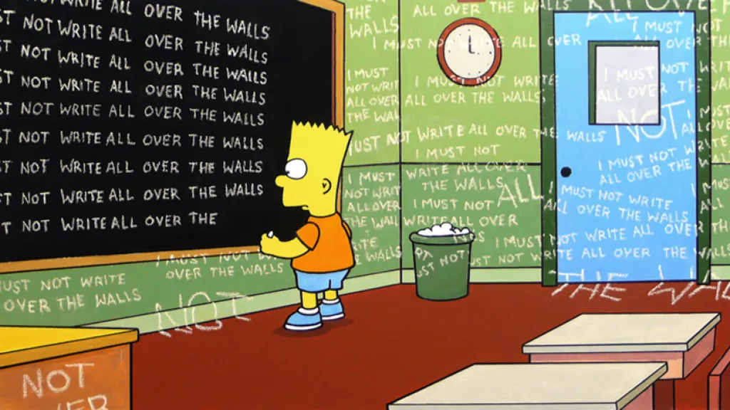 Simpsonovi podle Banksyho