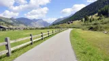 Cyklostezka v údolí Livigna