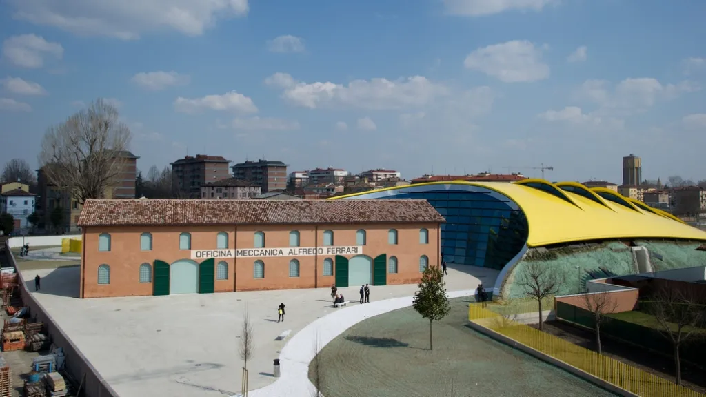 Muzeum firmy Ferrari v italské Modeně