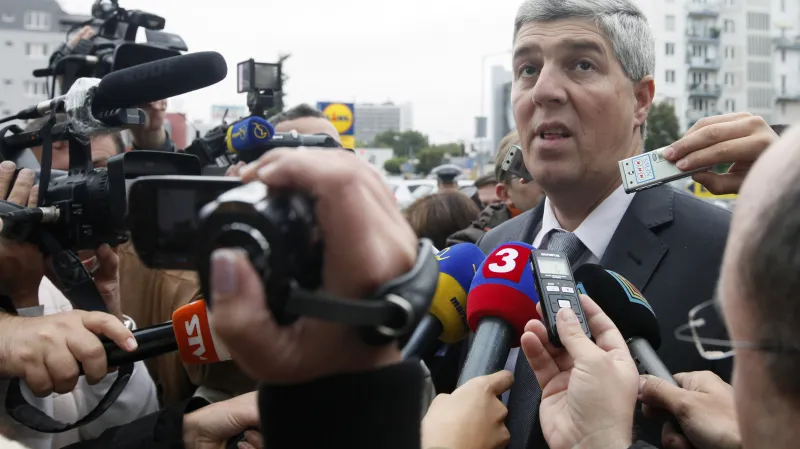 Slovenský politik maďarského původu Béla Bugár