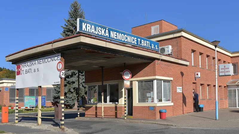 Současná Krajská nemocnice Tomáše Bati ve Zlíně