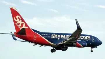 Letadlo společnosti SkyEurope