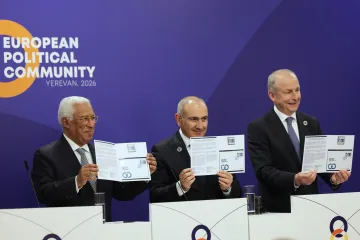 Arménie chce do Evropy, EU potřebuje partnery v regionu, řekli Macron a Costa