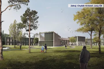 Lesy ČR se vrátily k myšlence na své hlavní sídlo ze dřeva. Proti původním plánům se ale prodraží