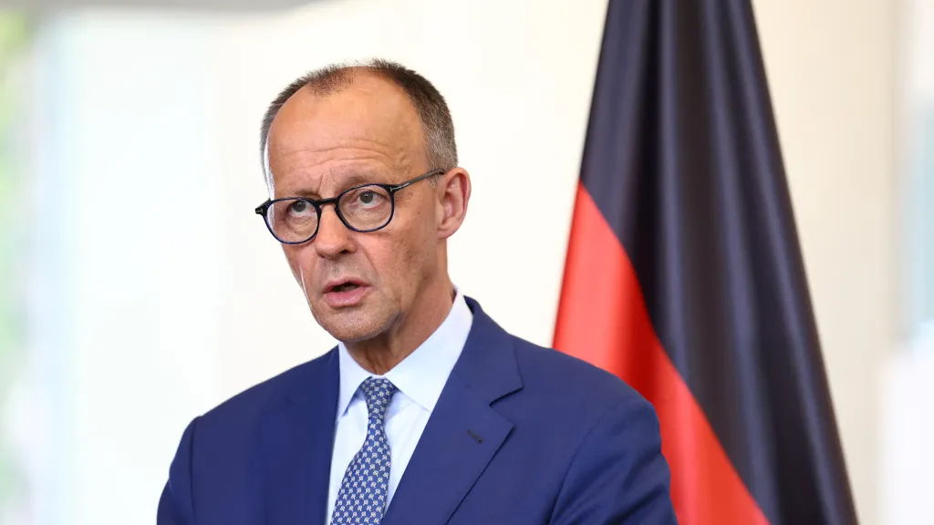 Německý kancléř Friedrich Merz
