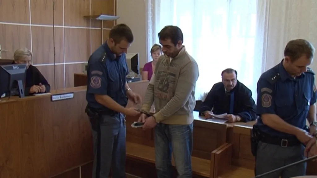 Ibrahim Hagidauti před soudem