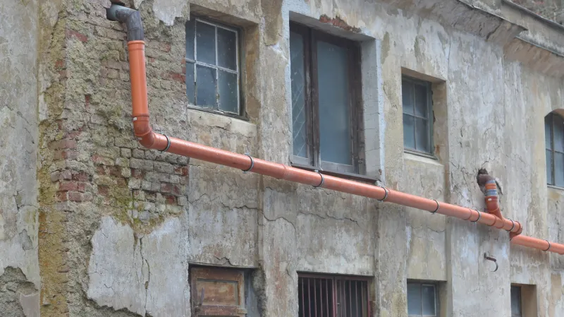 Bývalý rašelinový pavilon u Císařských lázní