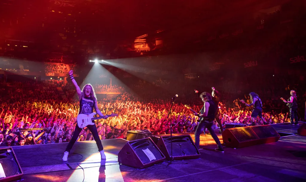 Nářez lze čekat od Iron Maiden, kteří se v Praze zdrží dokonce na dva koncerty