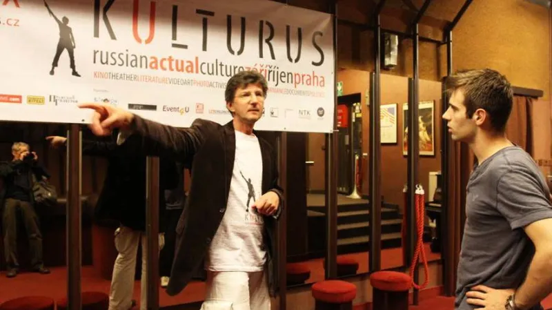 Festival Kulturus (vlevo Anton Litvin)