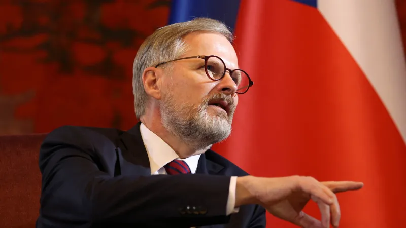 Premiér Petr Fiala (ODS)