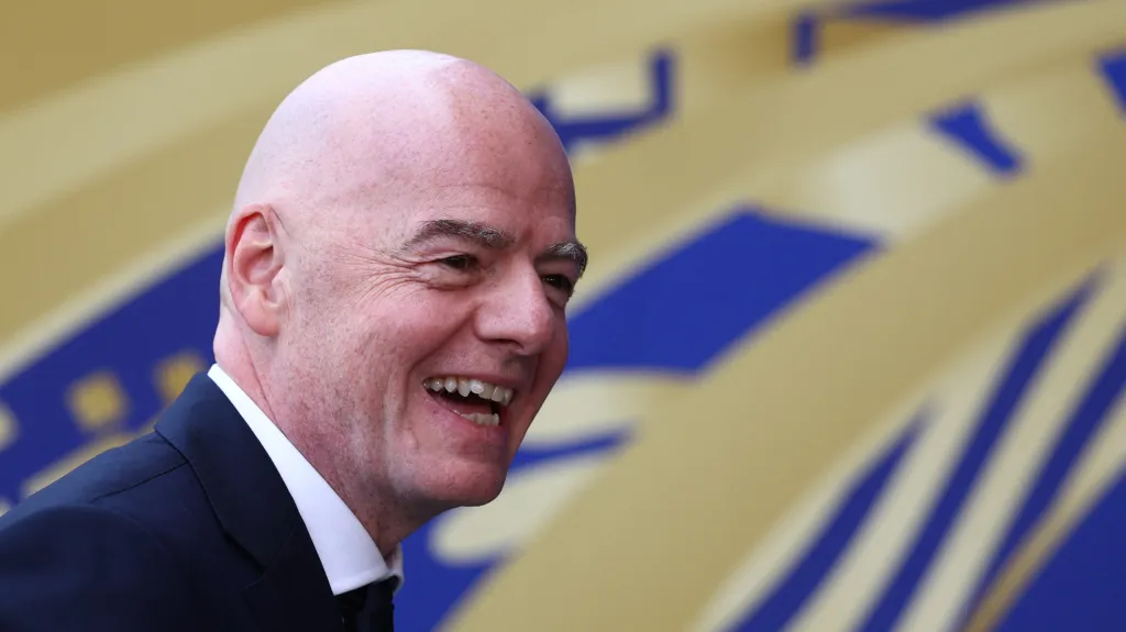 Prezident mezinárodní fotbalové federace FIFA Gianni Infantino