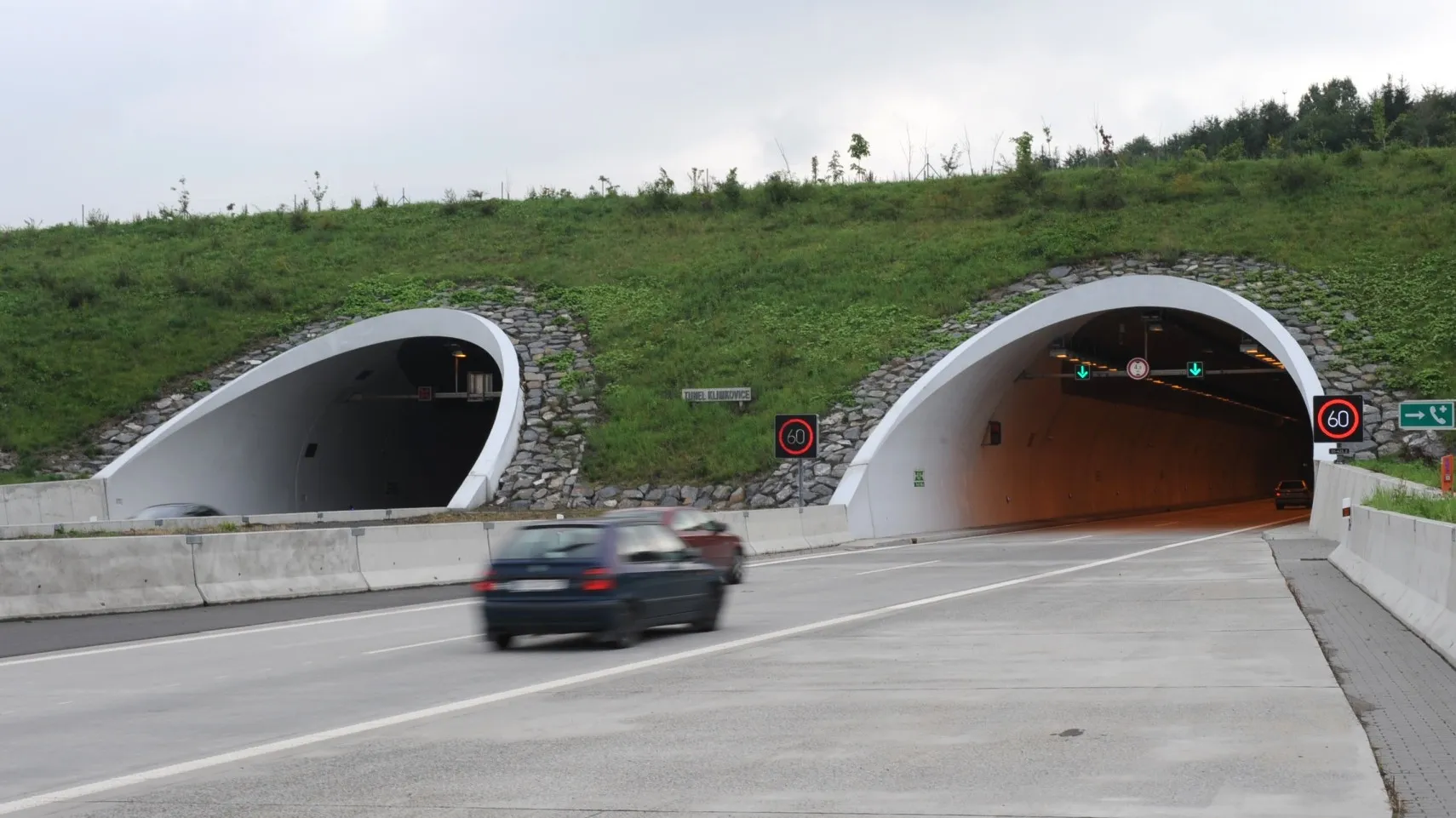 Radar v klimkovickém tunelu