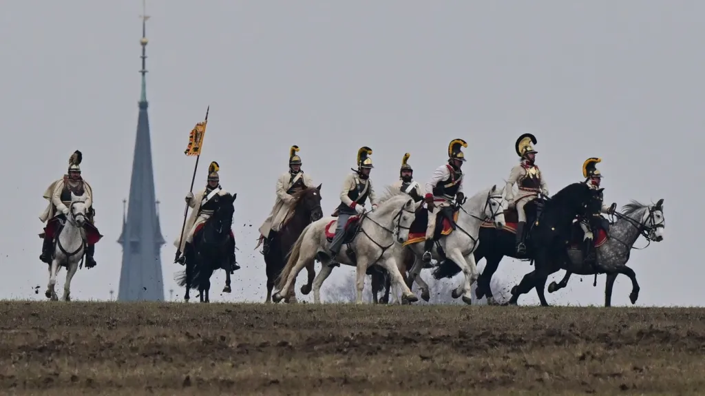 Studio ČT24: Rekonstrukce Bitvy u Slavkova