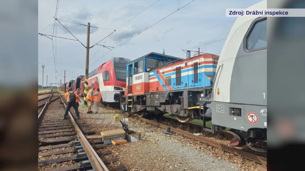 Nehoda na železničním zkušebním okruhu