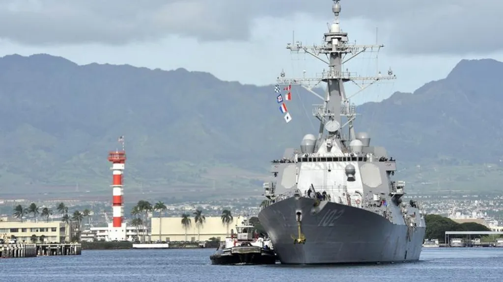 Americký torpédoborec USS Sampson