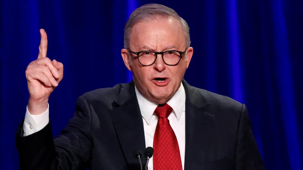 Australský premiér Anthony Albanese