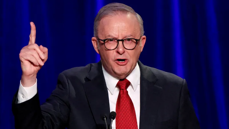 Australský premiér Anthony Albanese