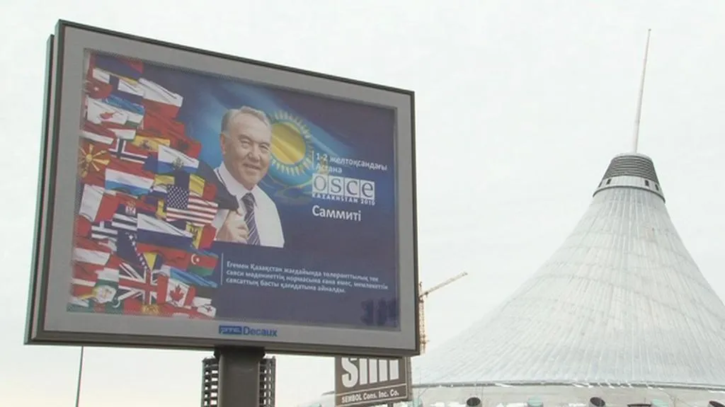 Kazašský prezident Nursultan Nazarbajev