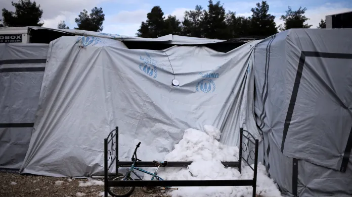 Uprchlický tábor u Atén