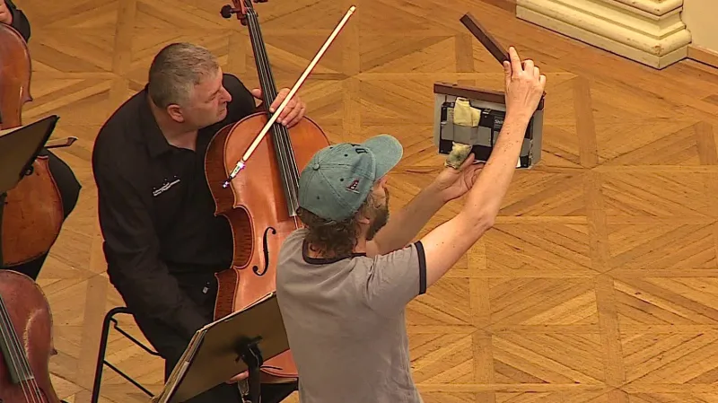 Bez komentáře: BBC natáčí s brněnskou filharmonií