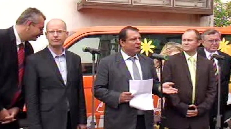 Tisková konference ČSSD