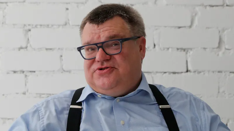 Běloruský opoziční politik Viktar Babaryka