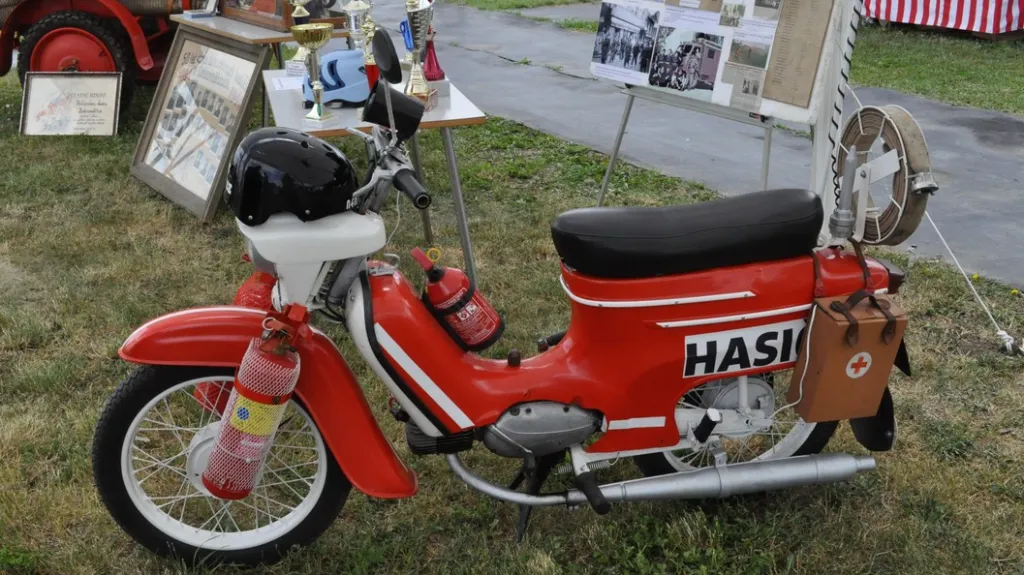 Z oslavy 120 let hasičů v Dobroměřicích